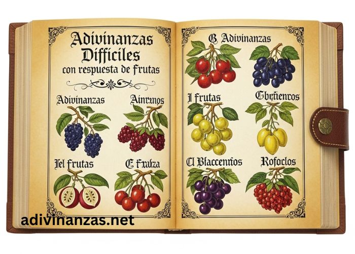Adivinanzas Dificiles Con Respuesta De Frutas