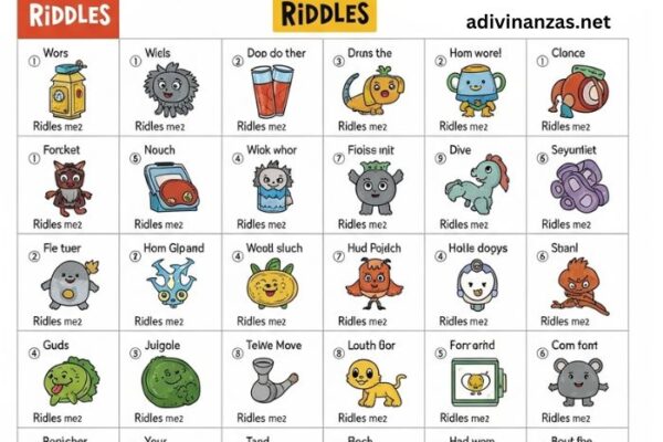 Adivinanzas Para Niños de Primaria