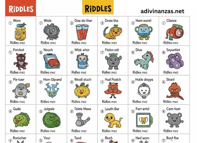 Adivinanzas Para Niños de Primaria