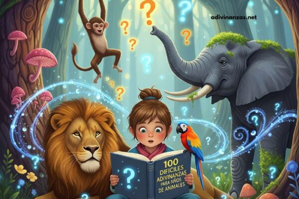 100 Dificiles Adivinanzas Para Niños De Animales 100 Dificiles Adivinanzas Para Niños De Animales