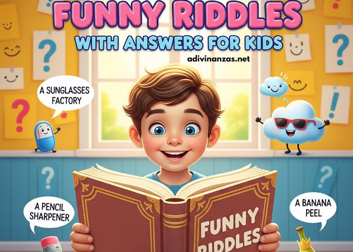 Adivinanzas Chistosas Con Respuesta Para Niños
