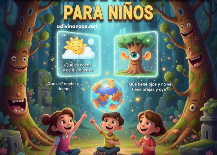 magenes De Adivinanzas Para Niños