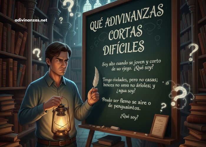 Qué Adivinanzas Cortas Difíciles